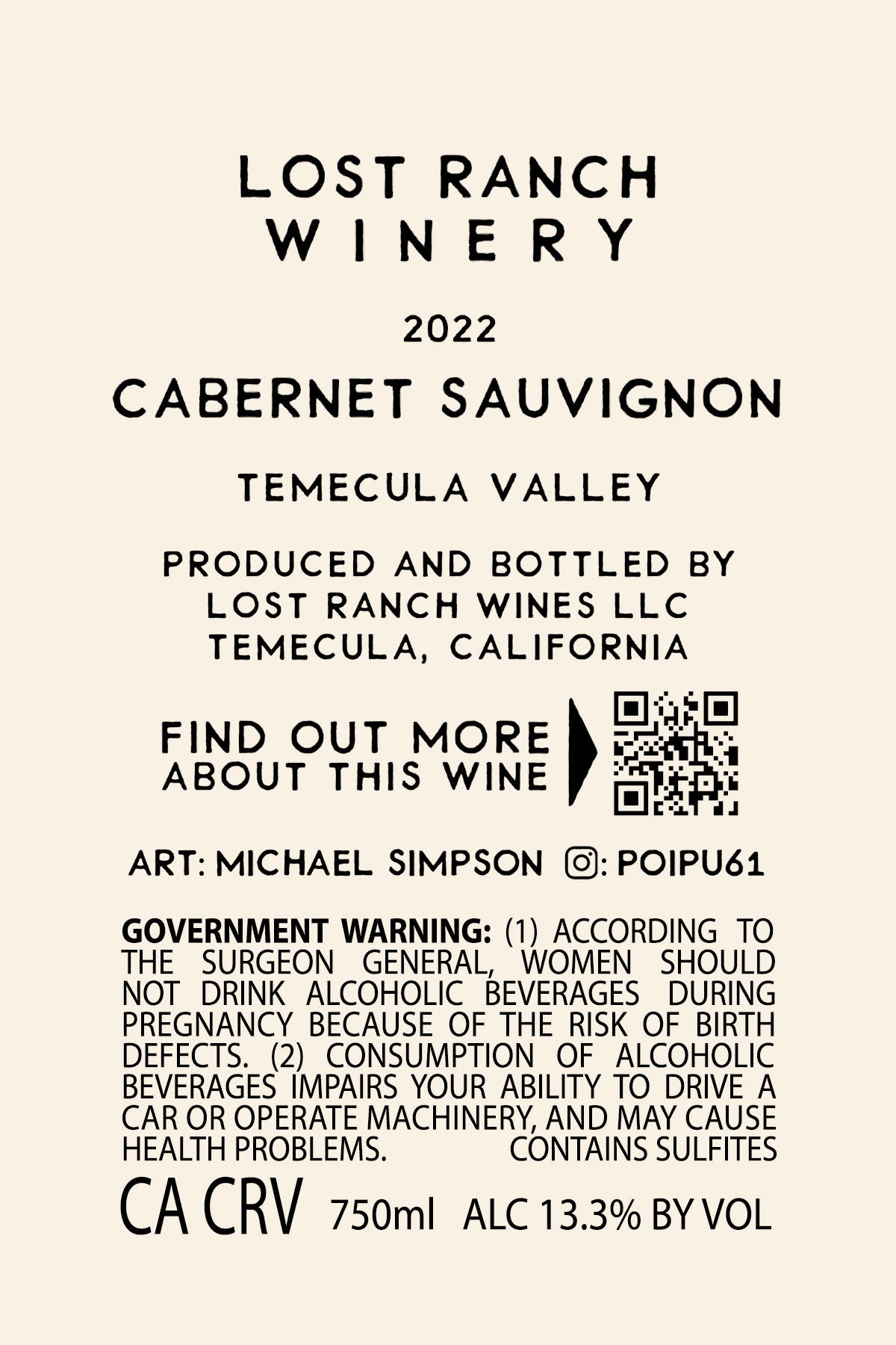 2022 CABERNET SAUVIGNON